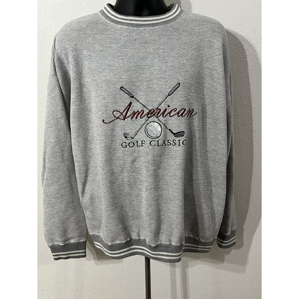 Specialty Collection American Golf Classic Pullover Men Large Sweater Warm Up